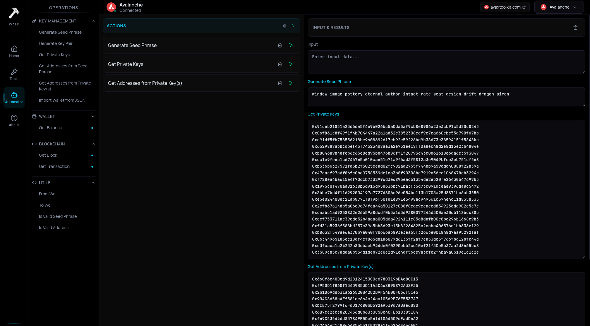 Address Generation